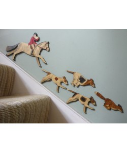 Huntsman, Fox & Hounds Wall Plaque Set Huntsman, Fox & Hounds Wall Plaque Set